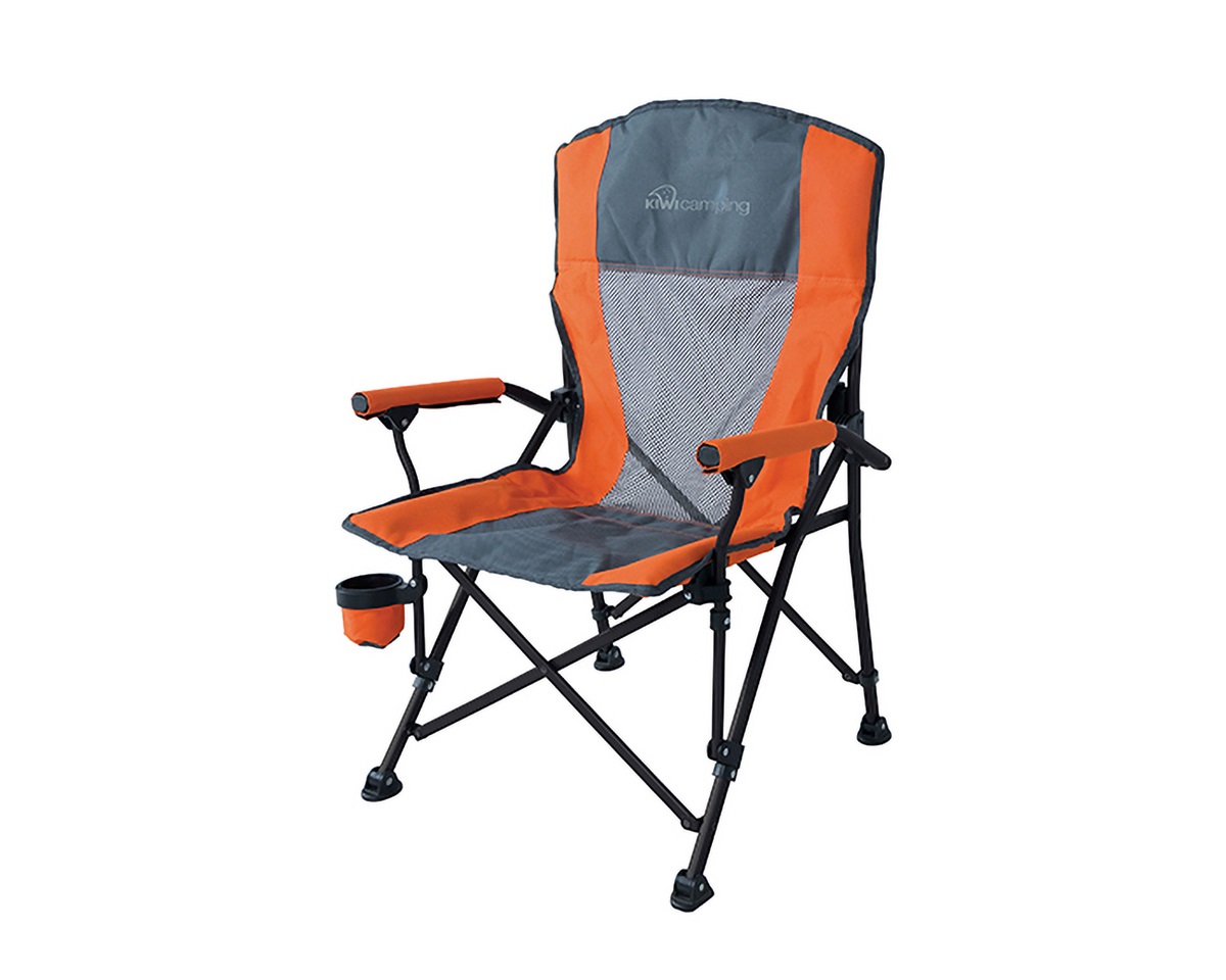 Kids Camping Chair in Orange Kiwi Camping NZ